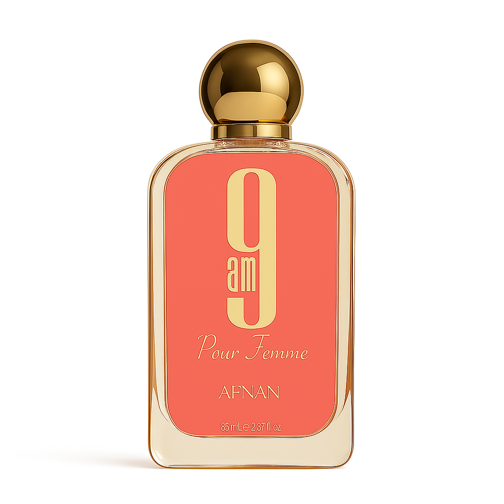 9 am POUR FEMME Afnan perfume 100ml DAMA