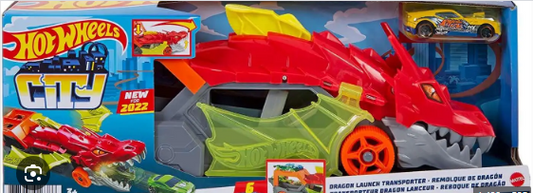 Hot Wheels City - Dragon Launch Transporter