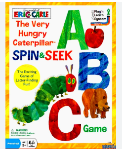Juego "The Very Hungry Caterpillar - Spin &amp; Seek"